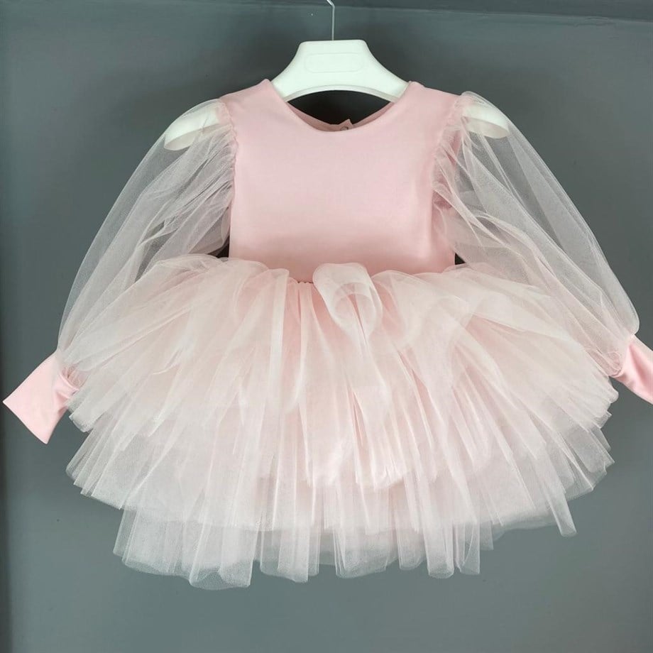 PINK BOHO TUTU DRESS