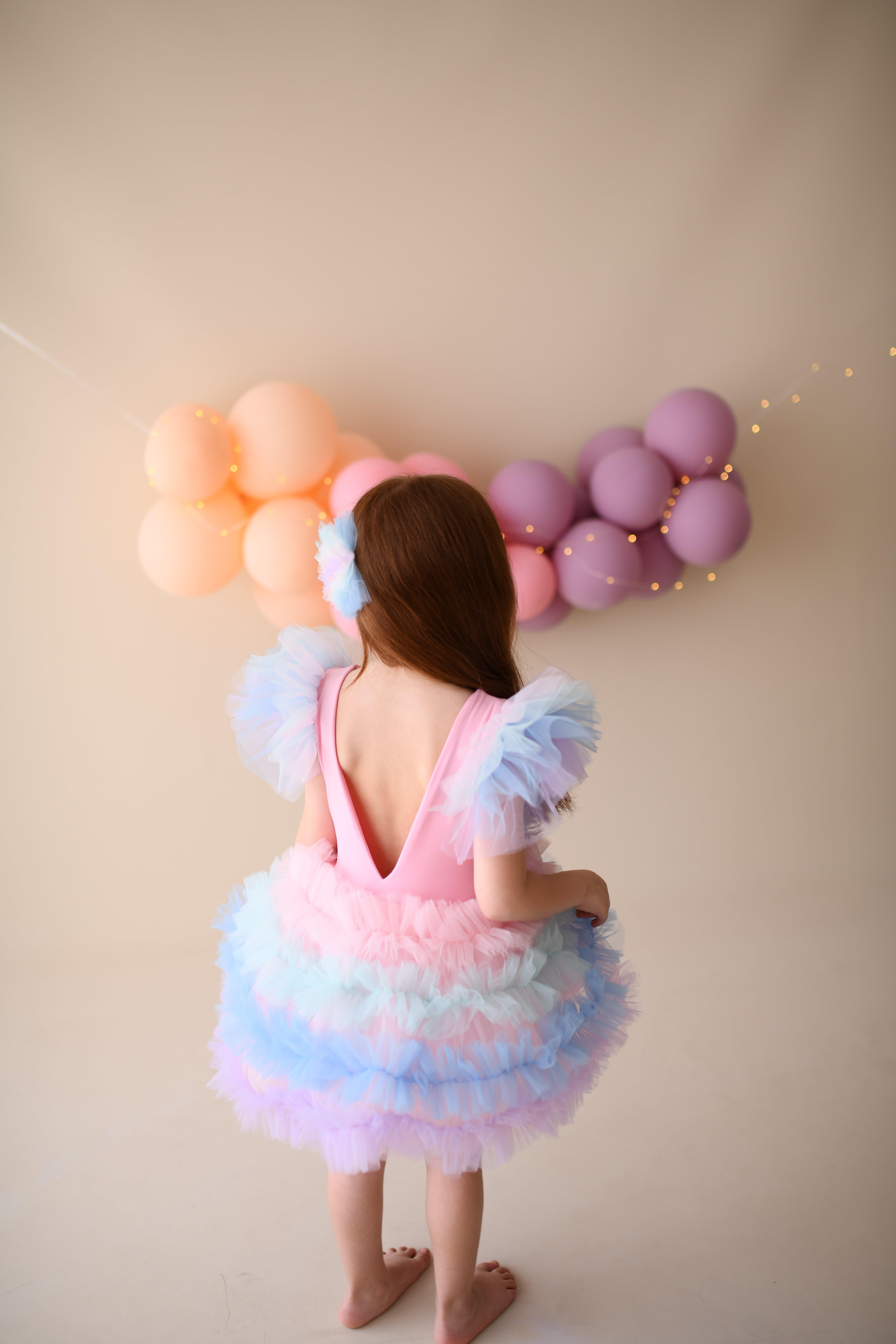 PINK CUPCAKE TUTU DRESS