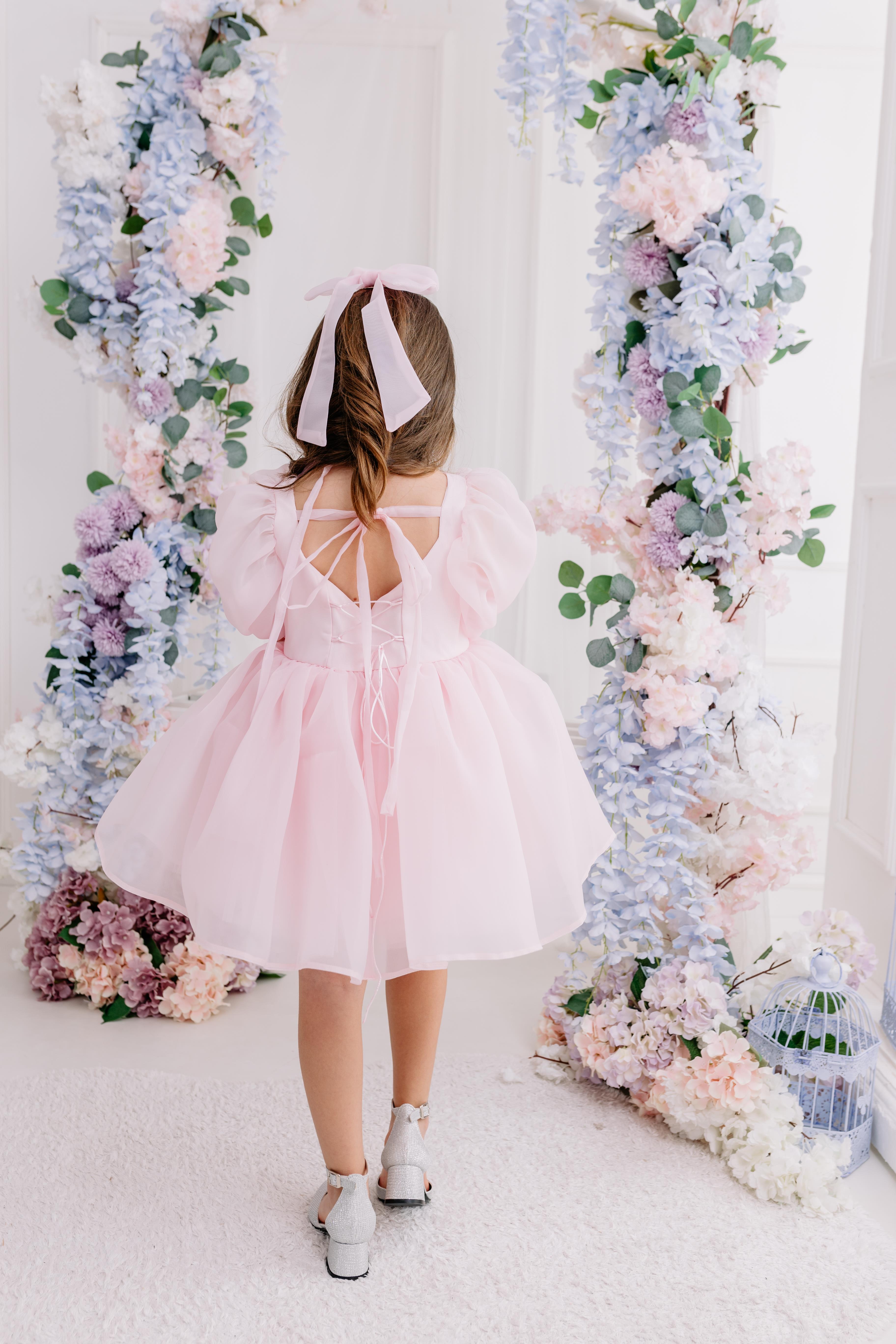 PINK DAISY DRESS