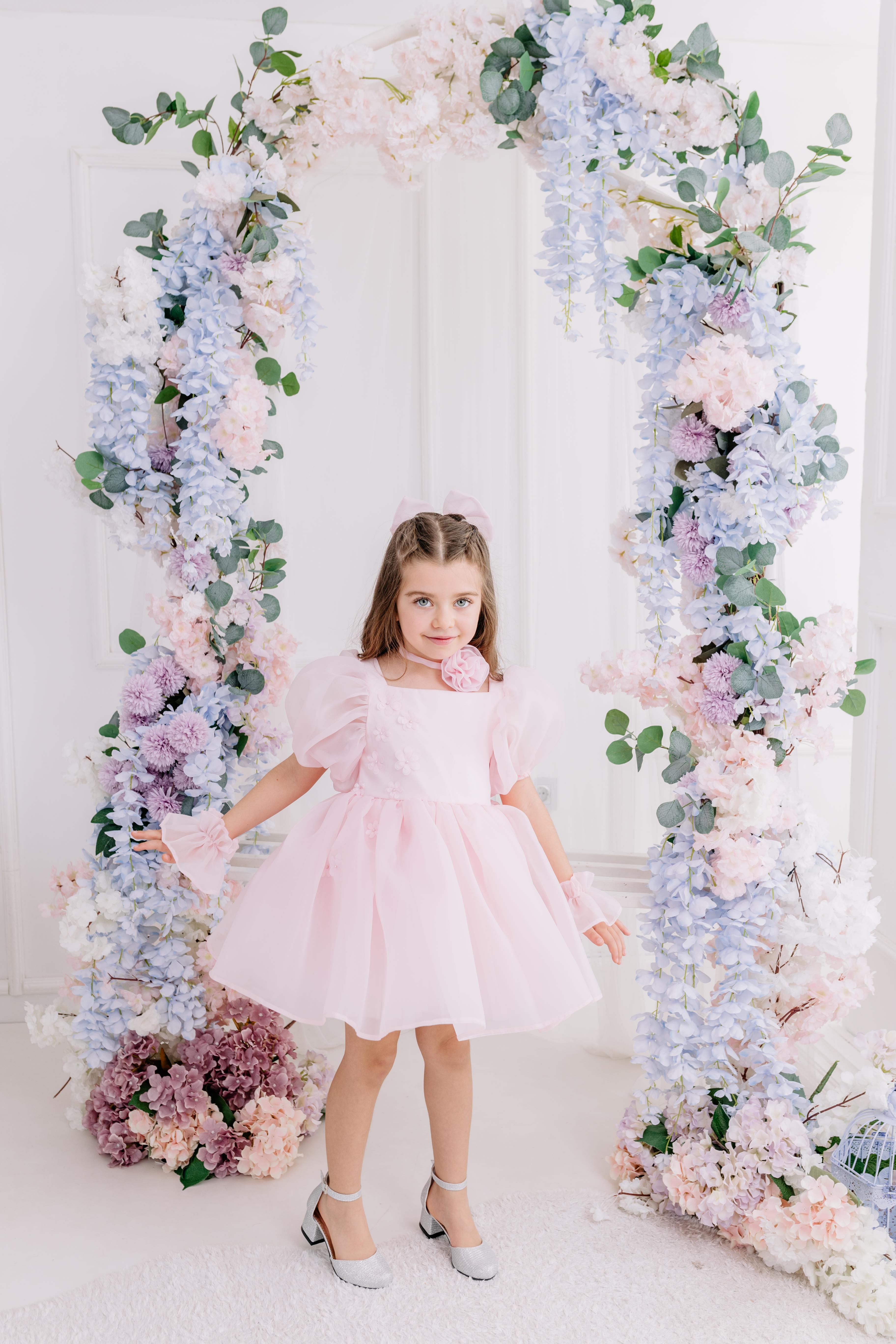 PINK DAISY DRESS