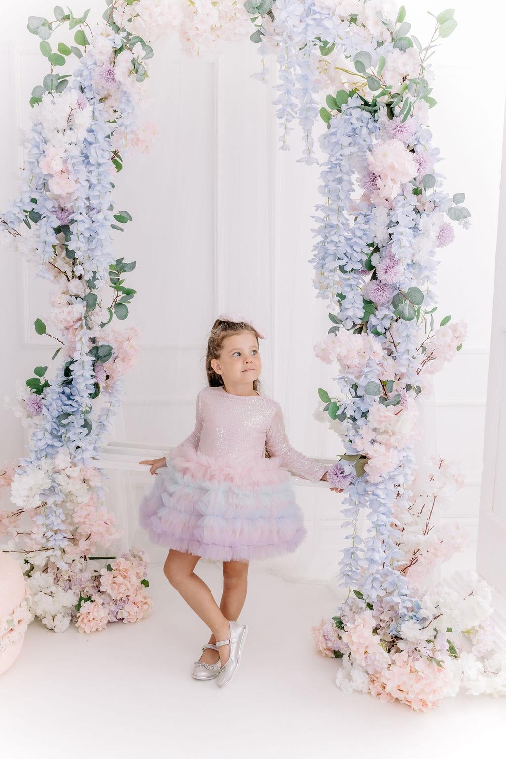 PINK MACARON TUTU DRESS