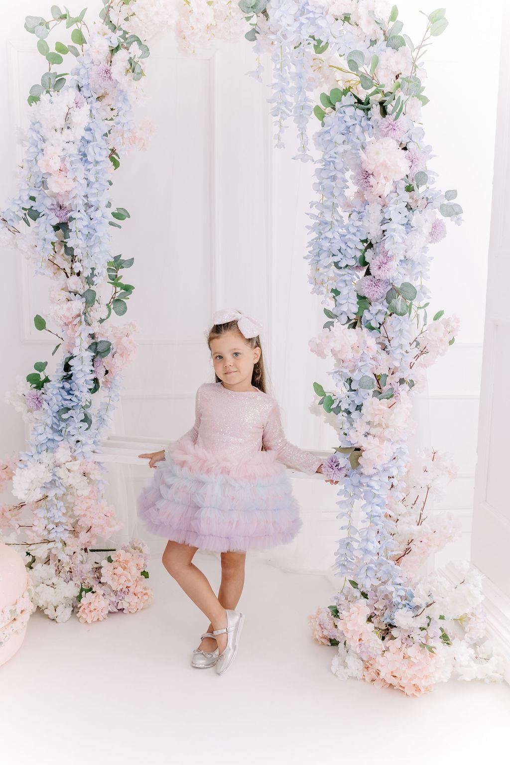 PINK MACARON TUTU DRESS