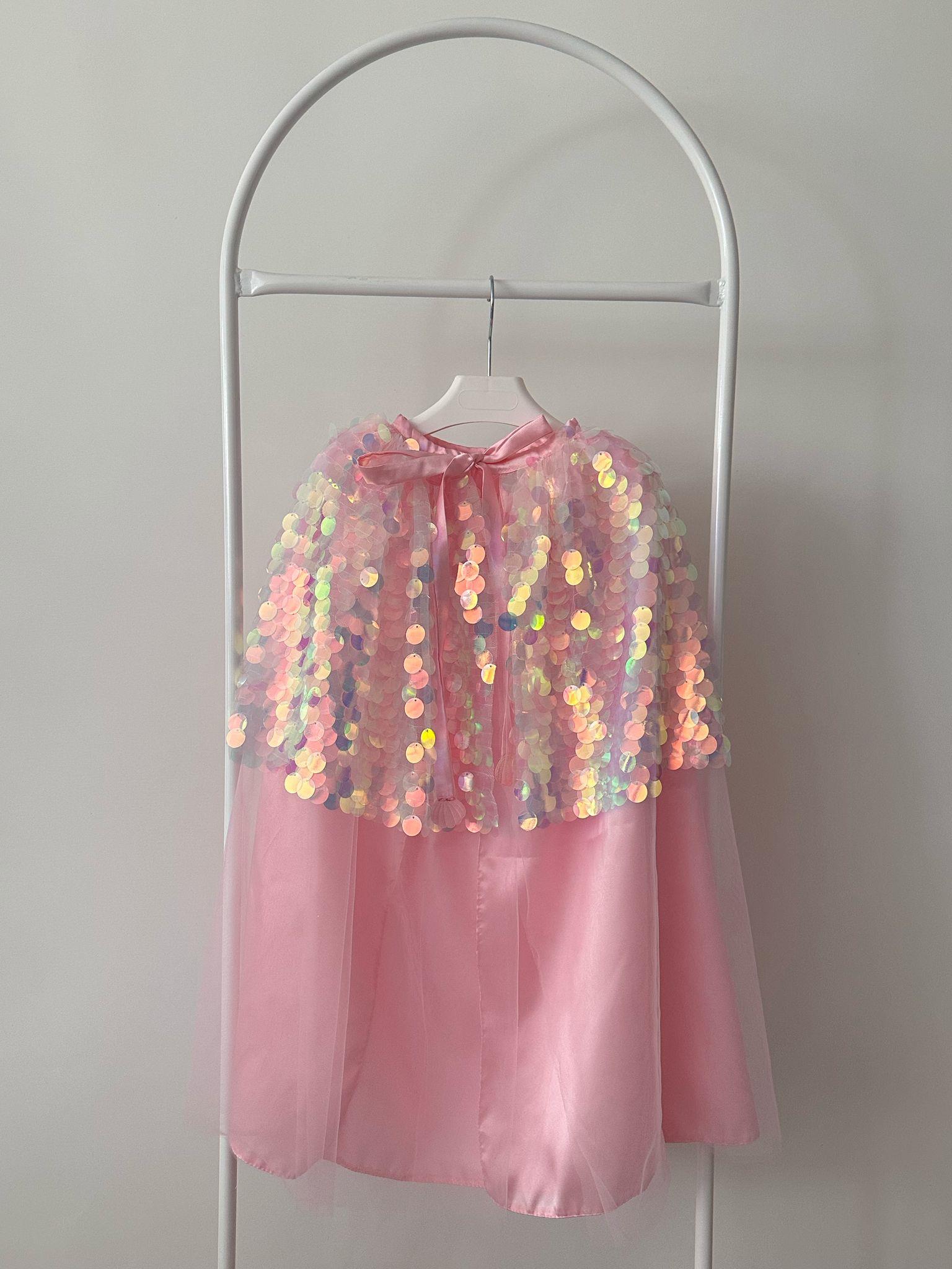 PINK MERMAID CAPE