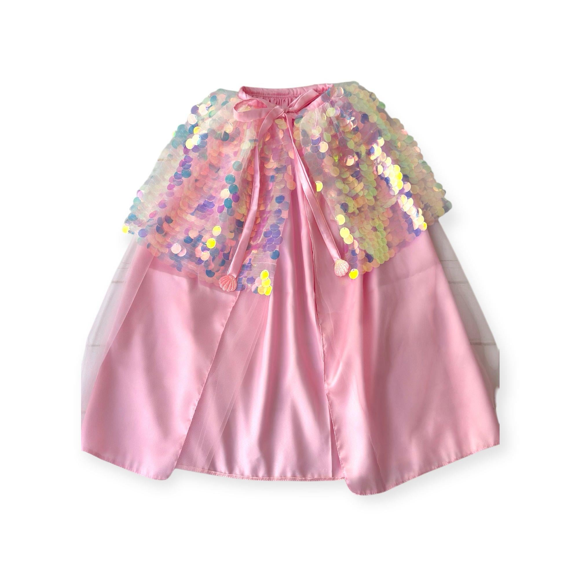 PINK MERMAID CAPE