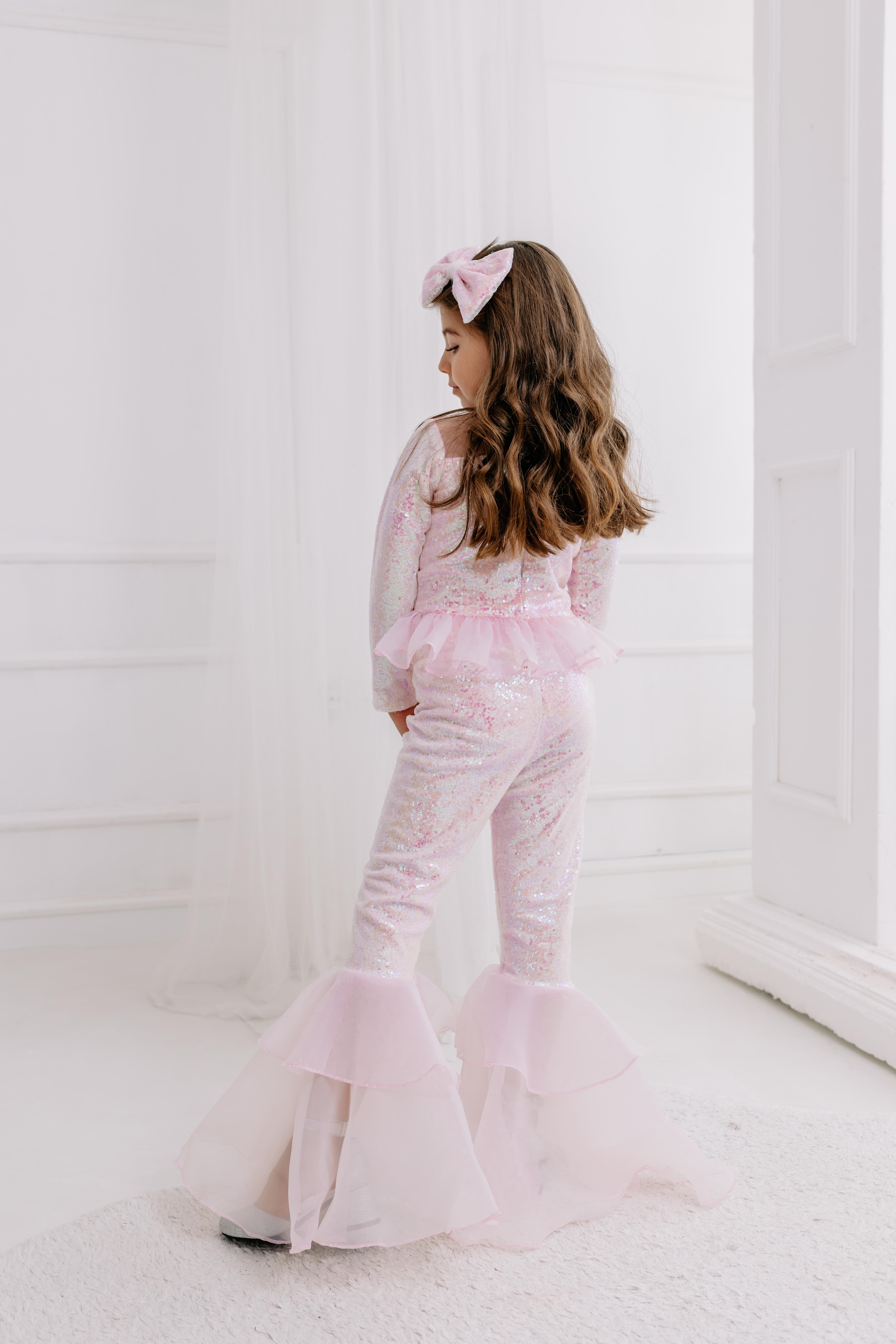 PINK MERMAID SHIRT AND TROUSERS