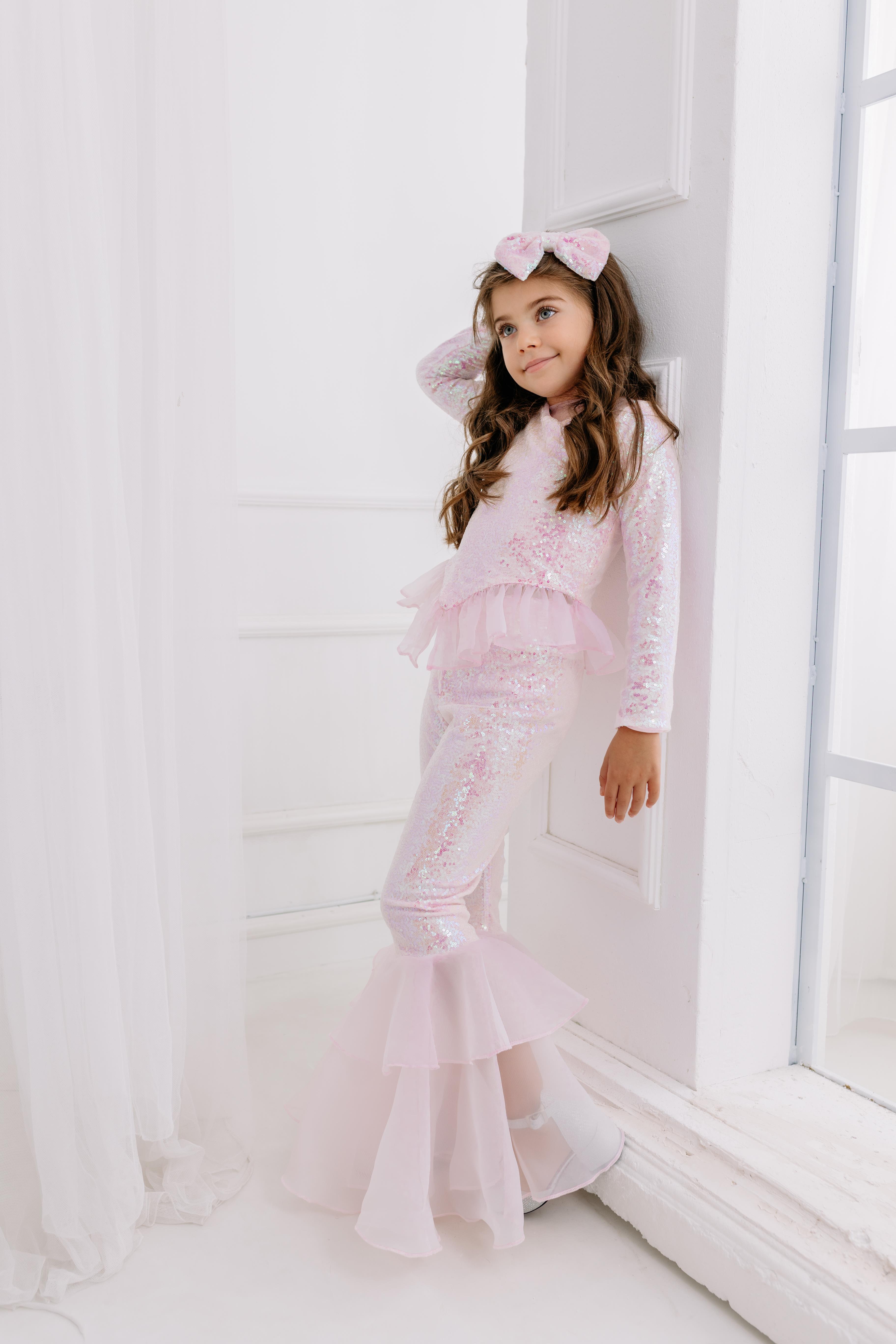 PINK MERMAID SHIRT AND TROUSERS