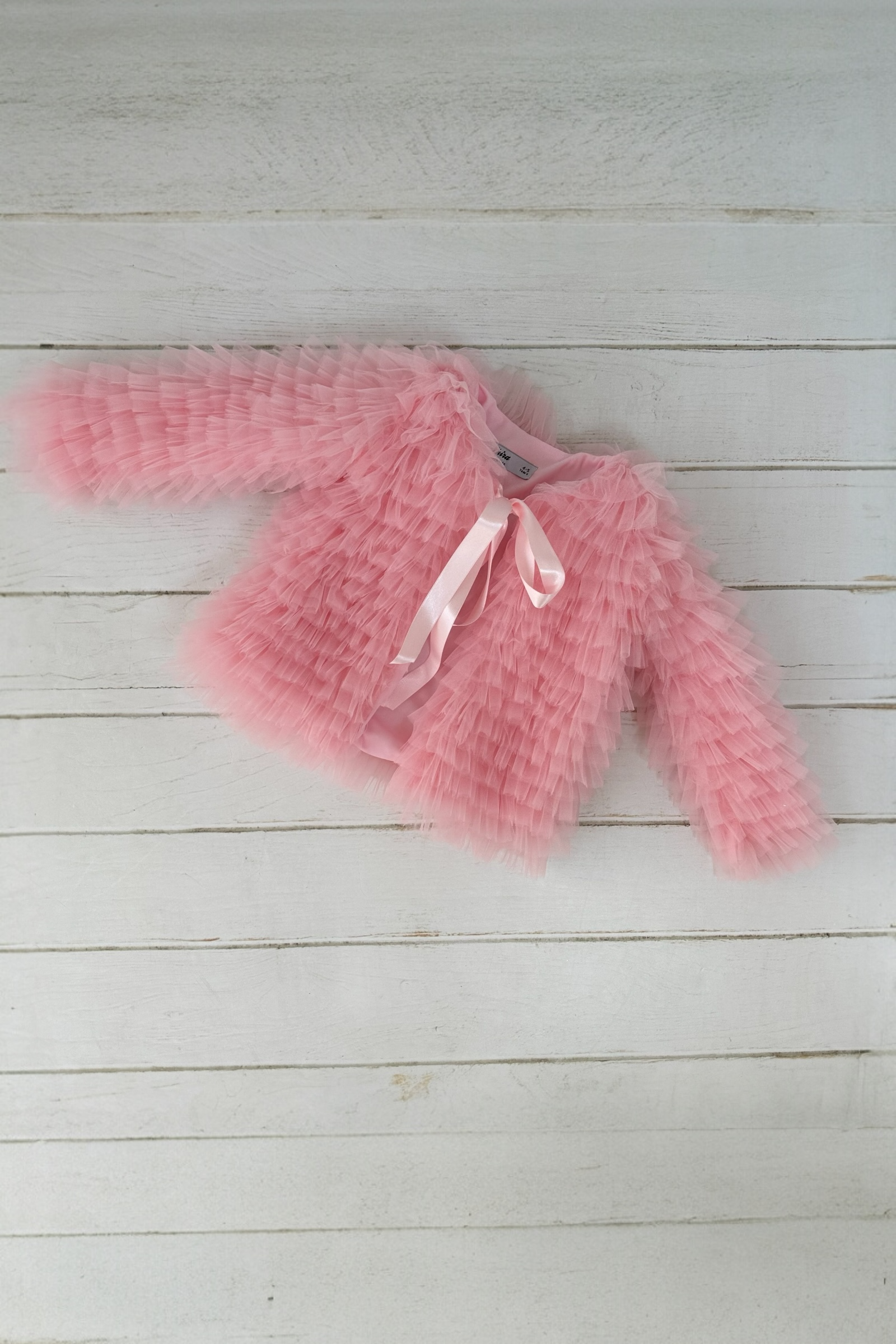 PINK RUFFLES JACKET