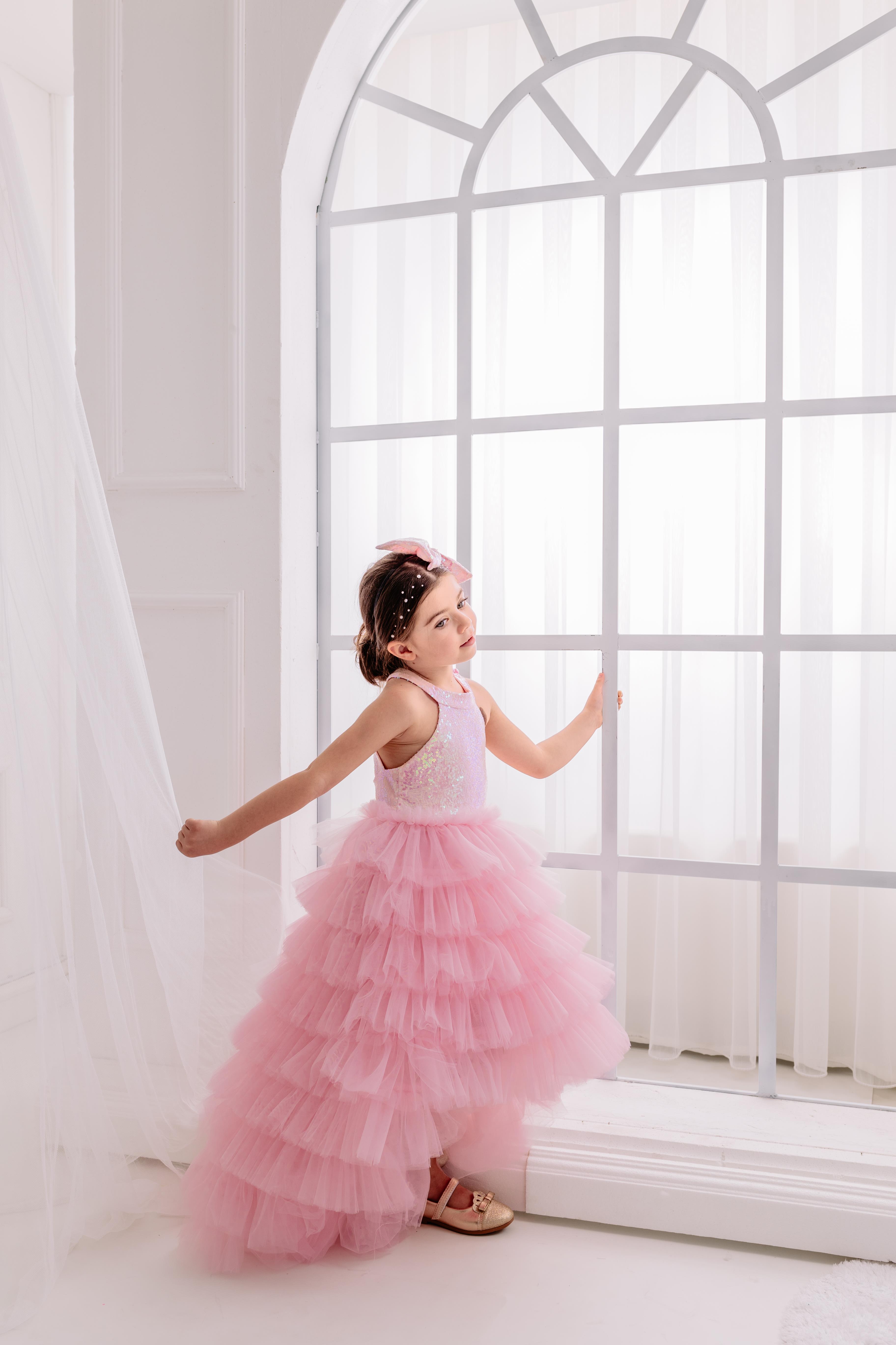 PINK SCARLETT WITH TAIL TUTU DRESS