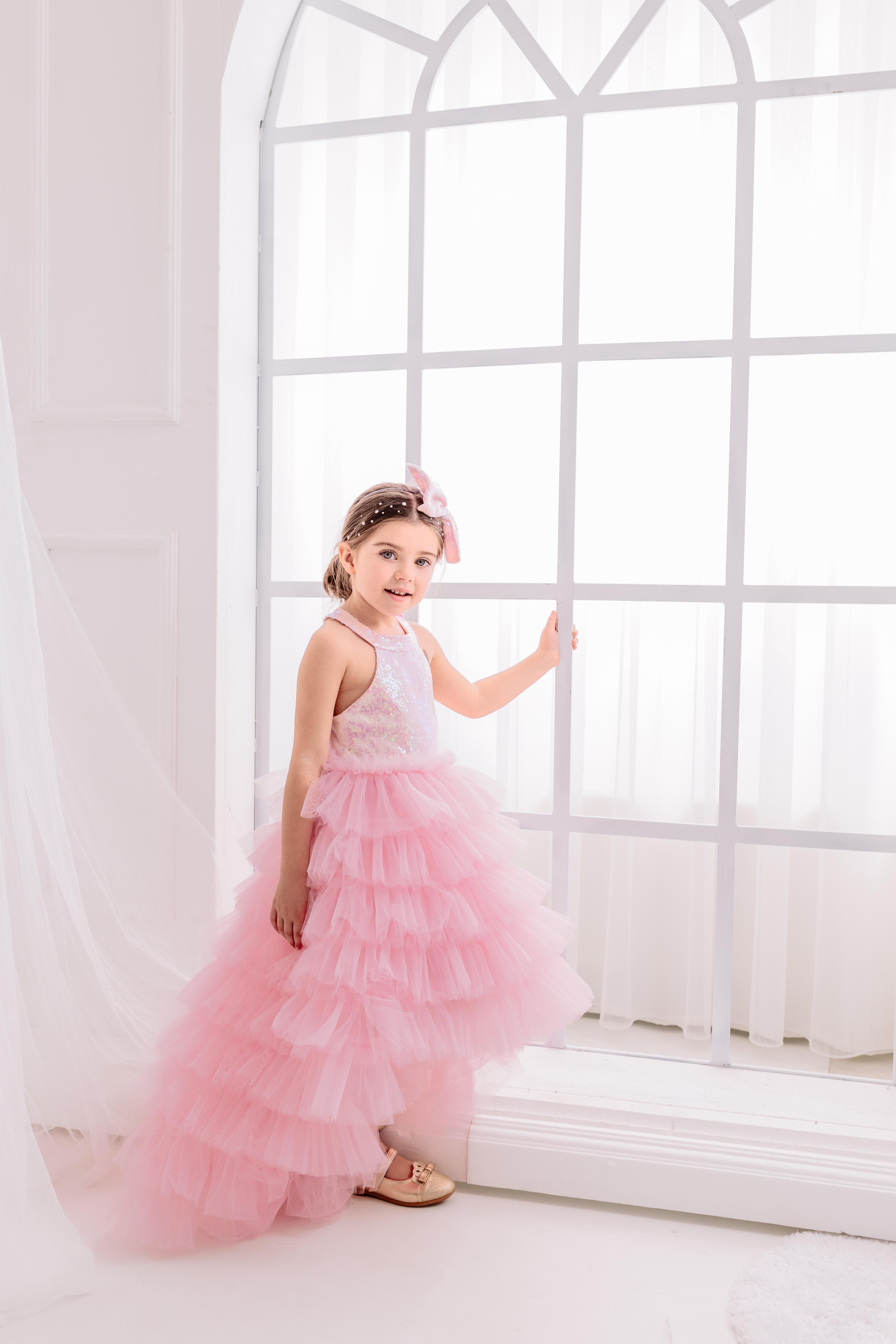 PINK SCARLETT WITH TAIL TUTU DRESS