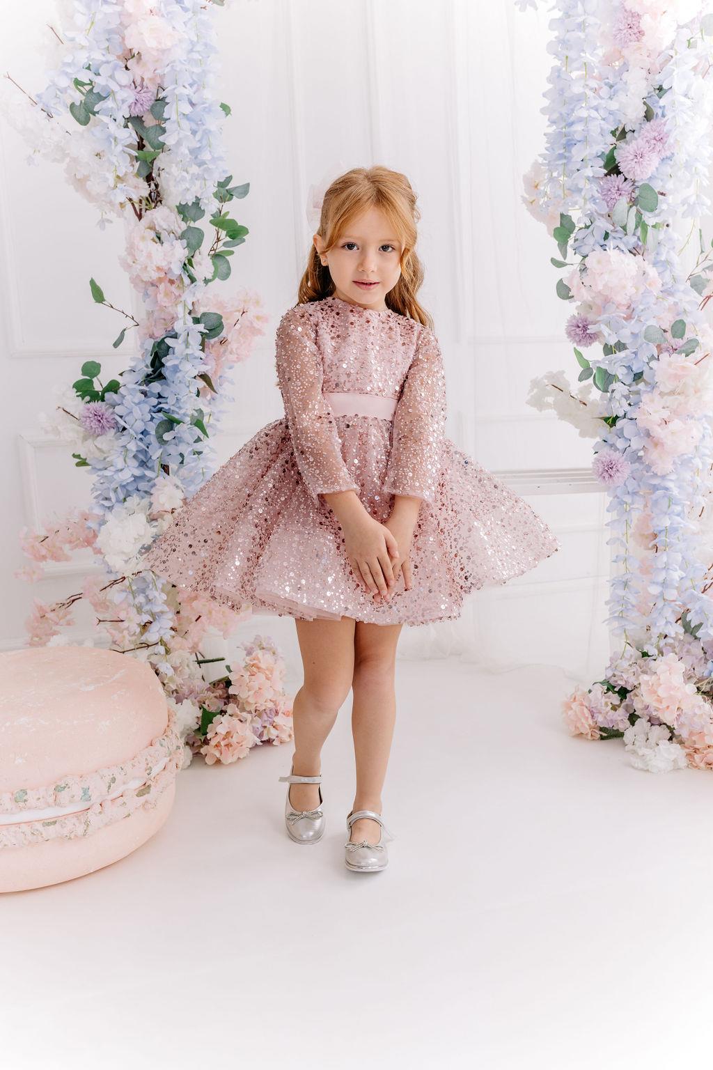 PINK SPARKLE DRESS