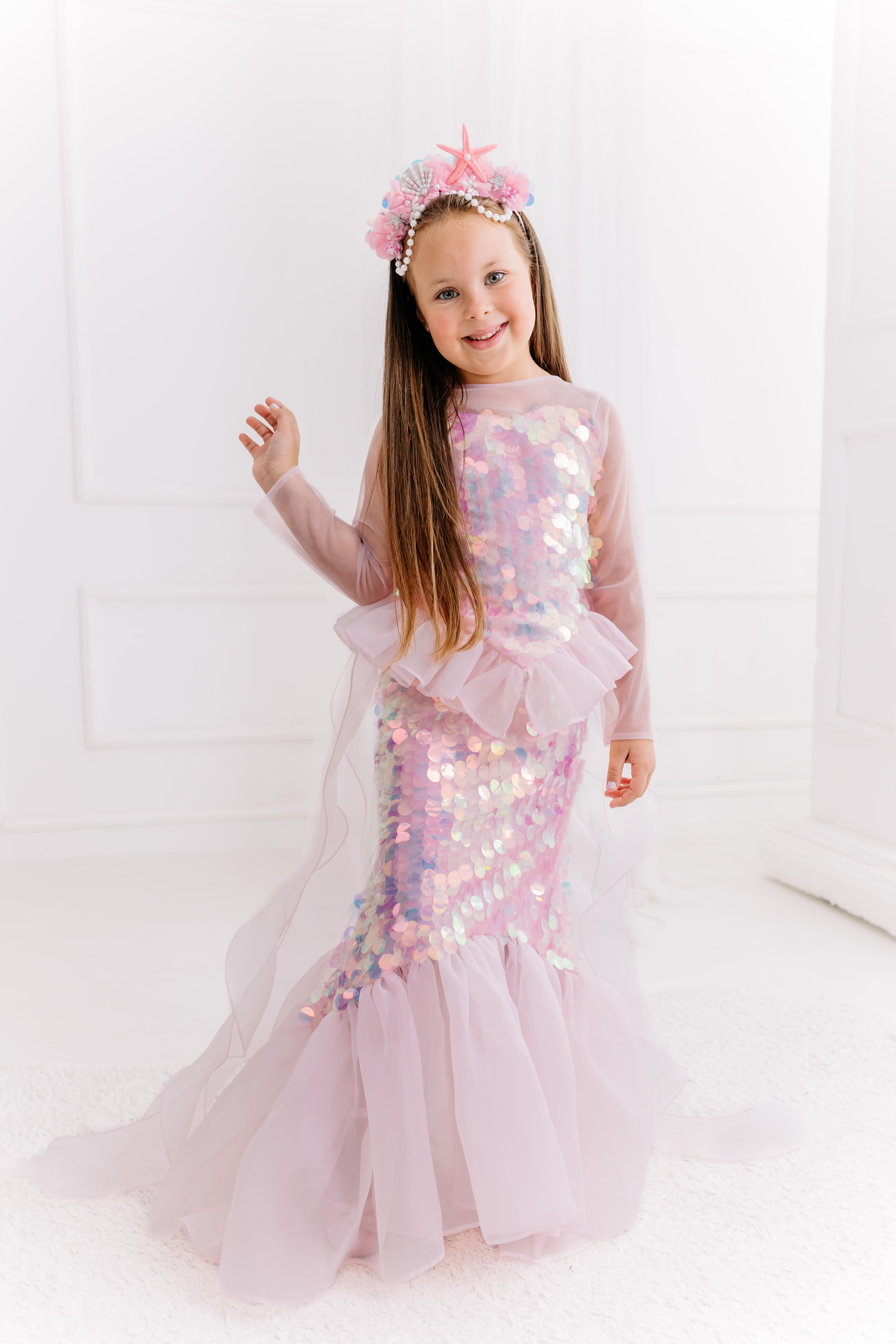 PINK SQUAMA MERMAID COSTUME