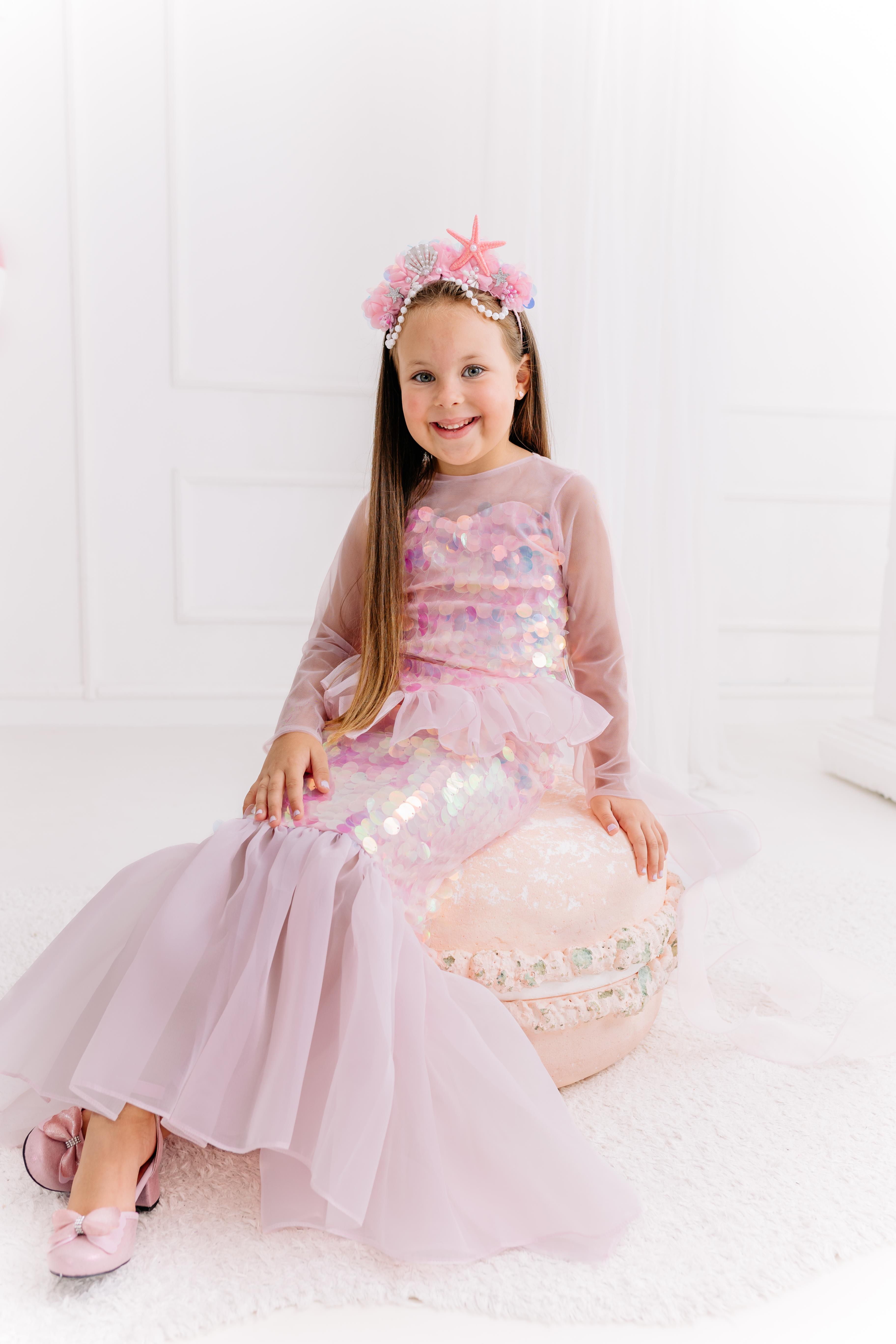 PINK SQUAMA MERMAID COSTUME