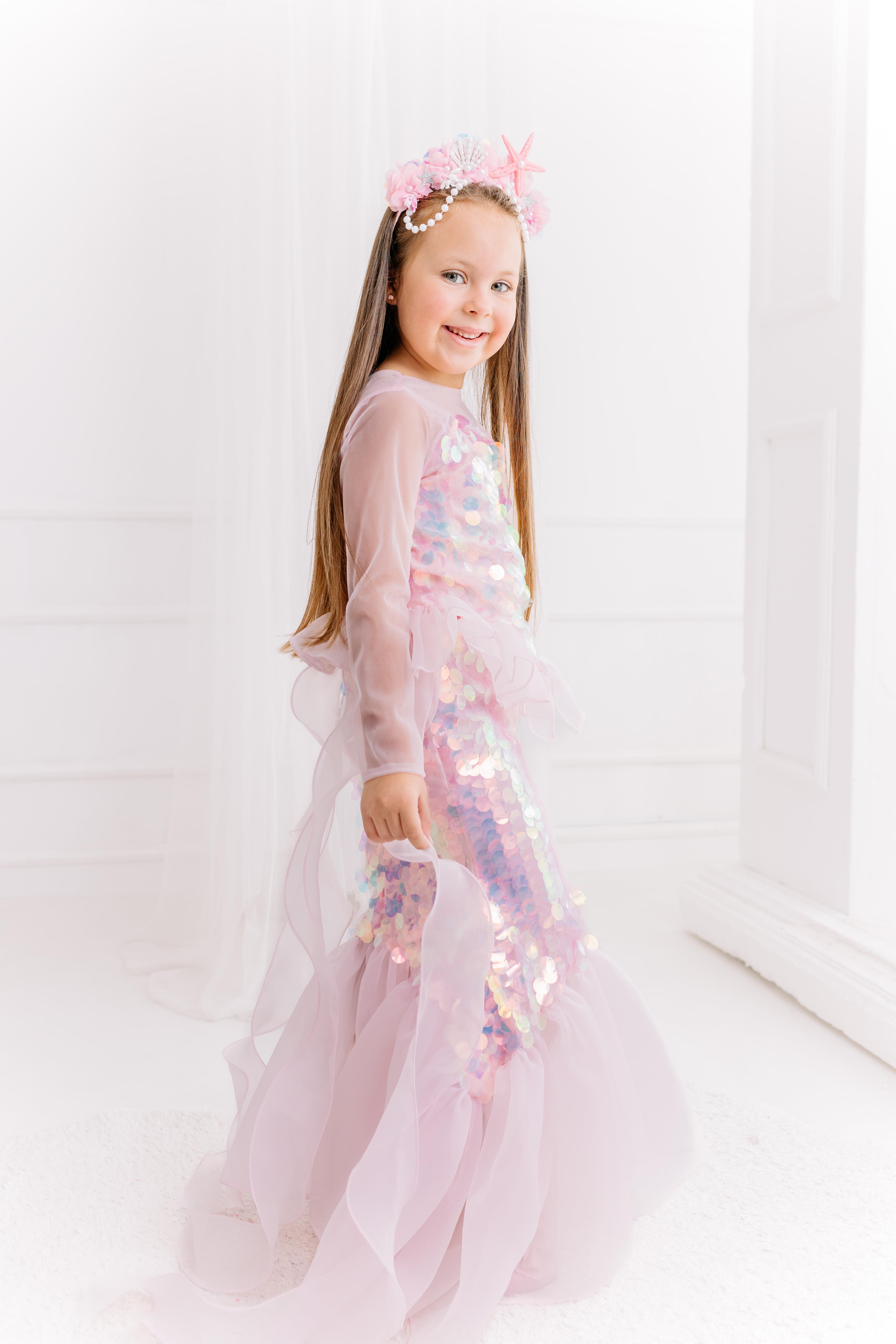 PINK SQUAMA MERMAID COSTUME