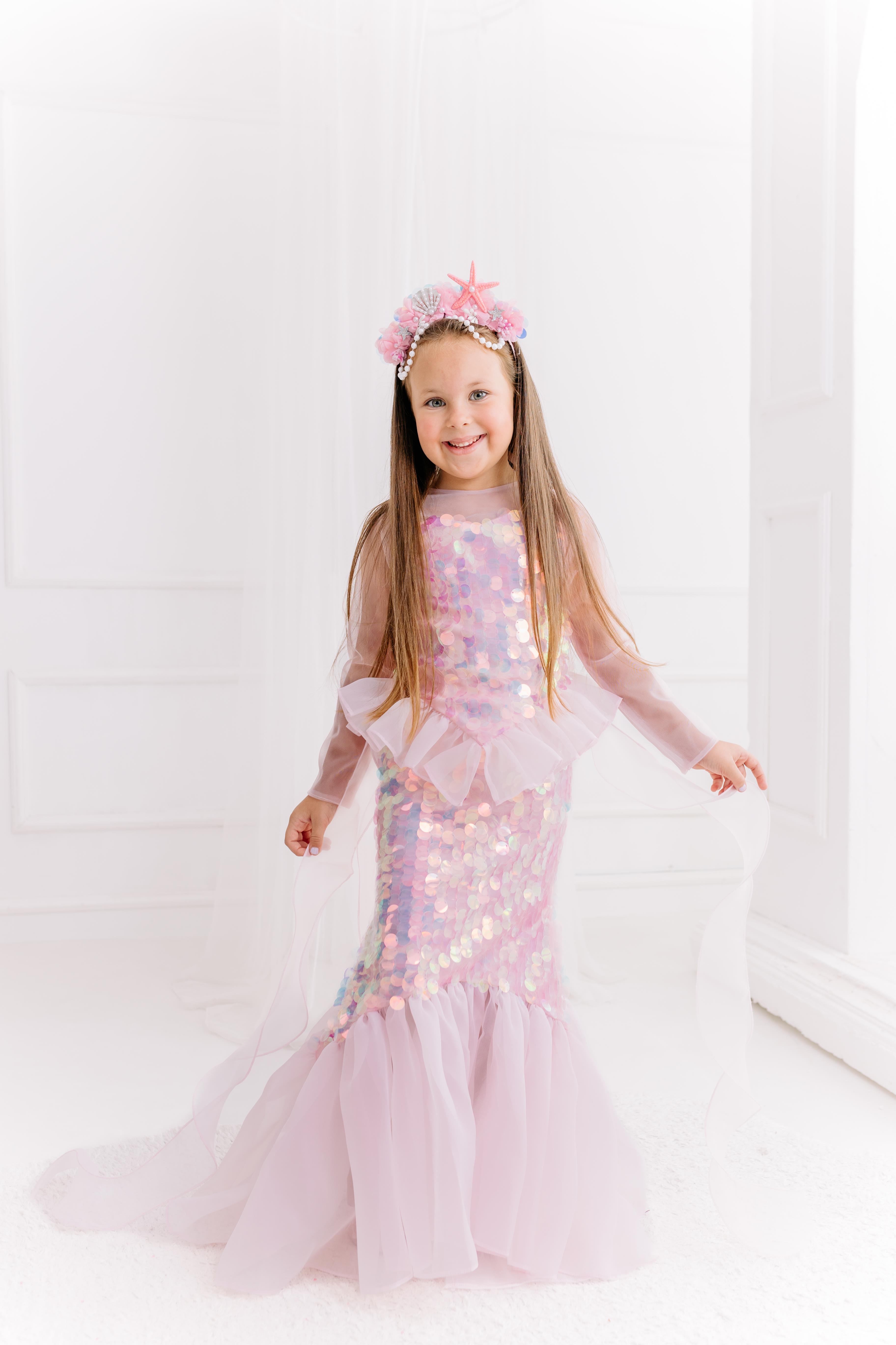 PINK SQUAMA MERMAID COSTUME