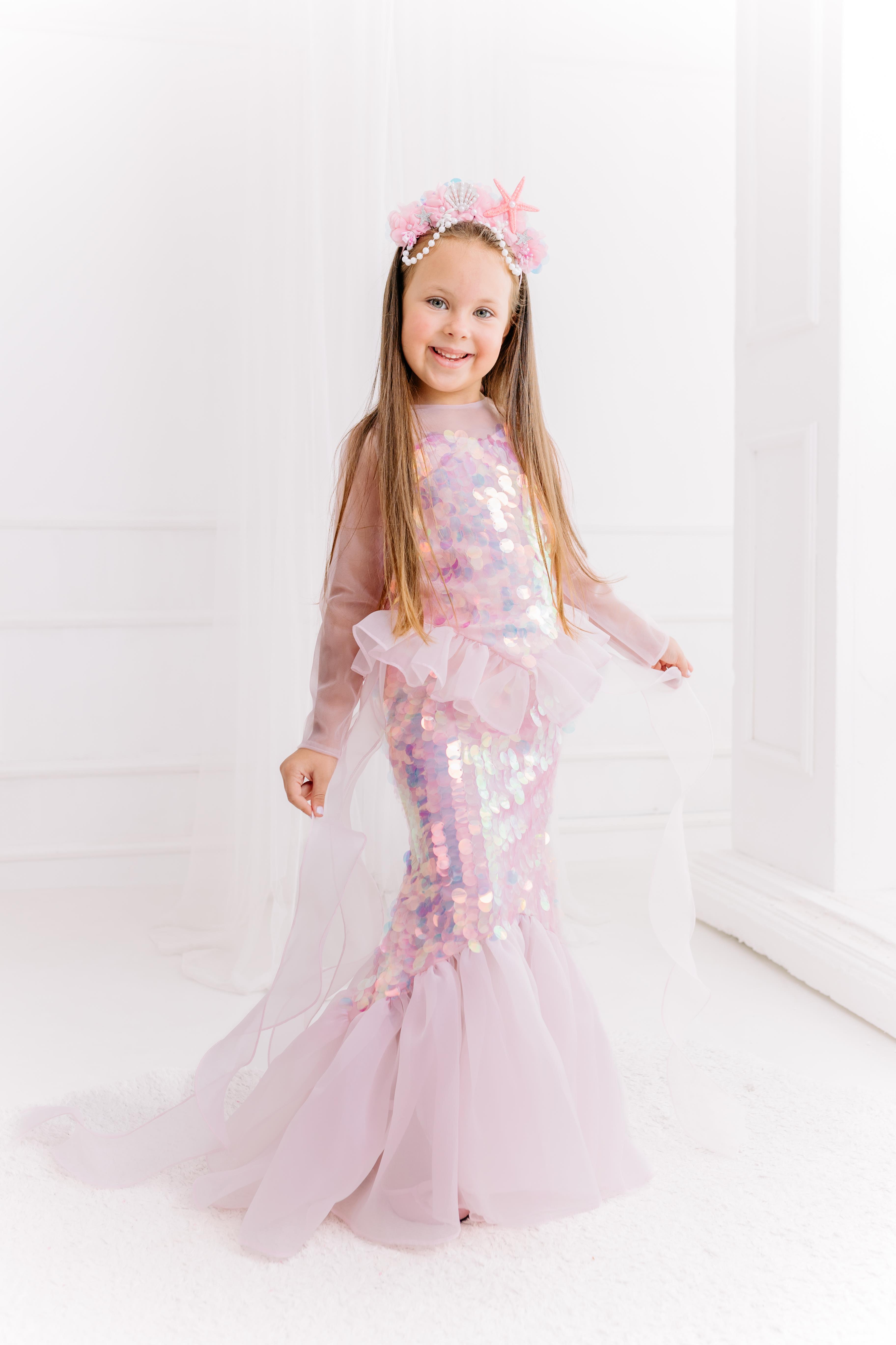 PINK SQUAMA MERMAID COSTUME