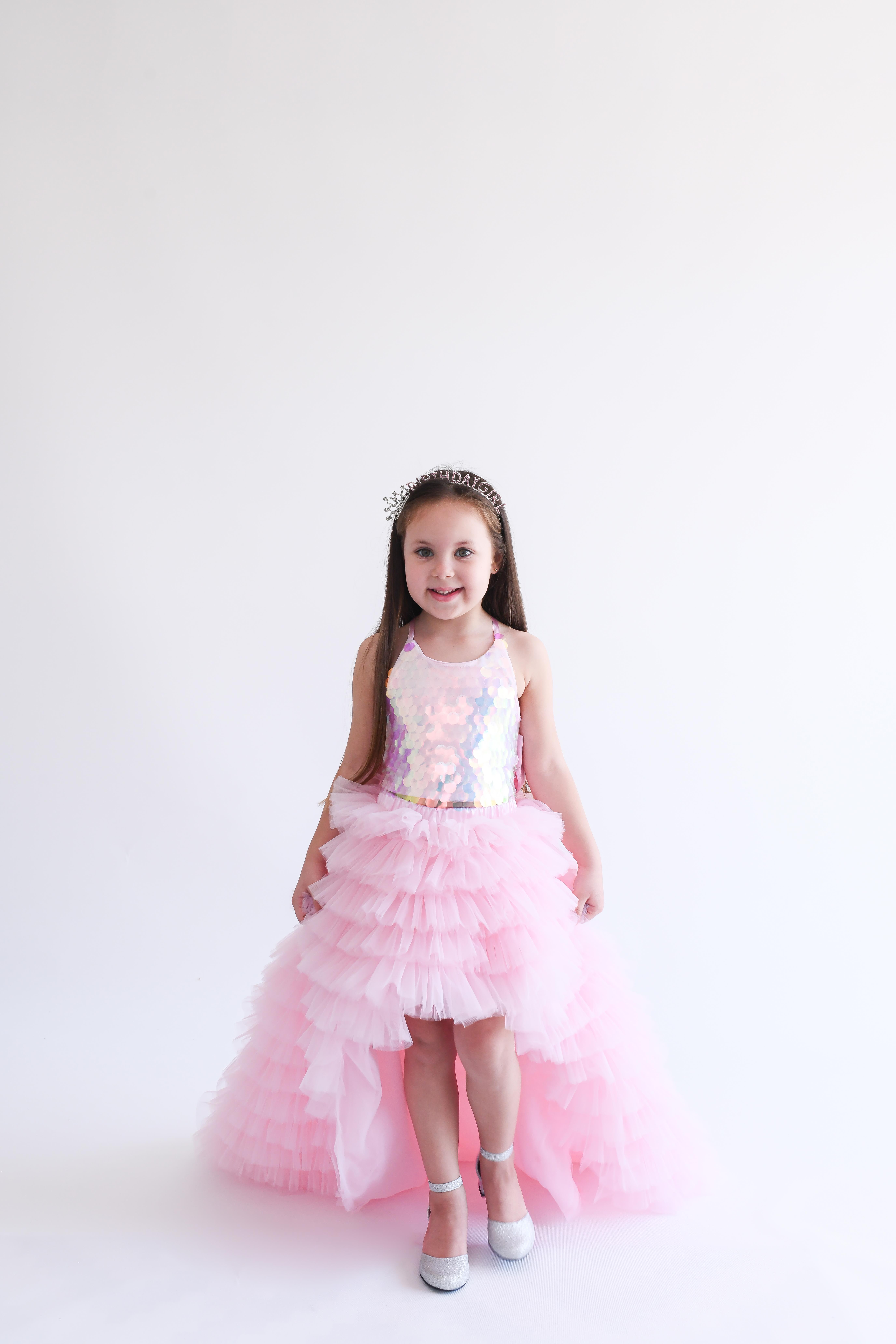 PINK STELLA SKIRT AND CROP