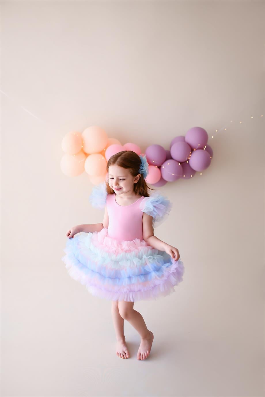 PINK CUPCAKE TUTU DRESS
