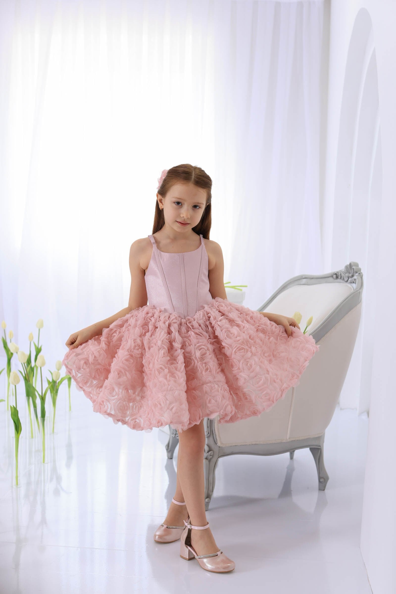 POWDER LILY GRACE DRESS