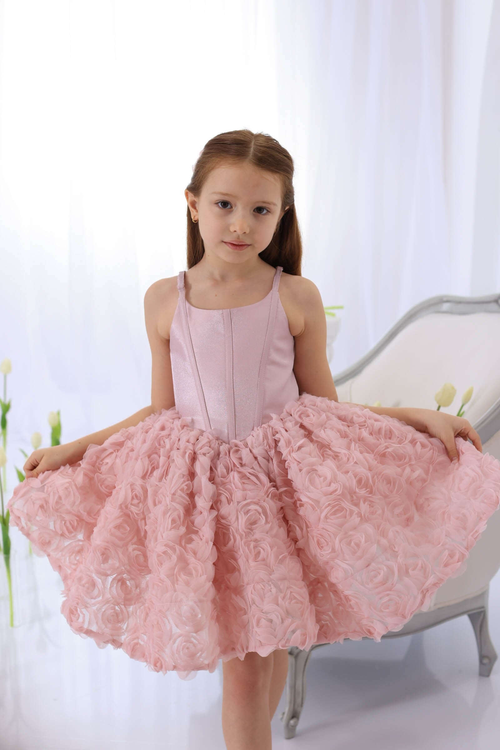 POWDER LILY GRACE DRESS
