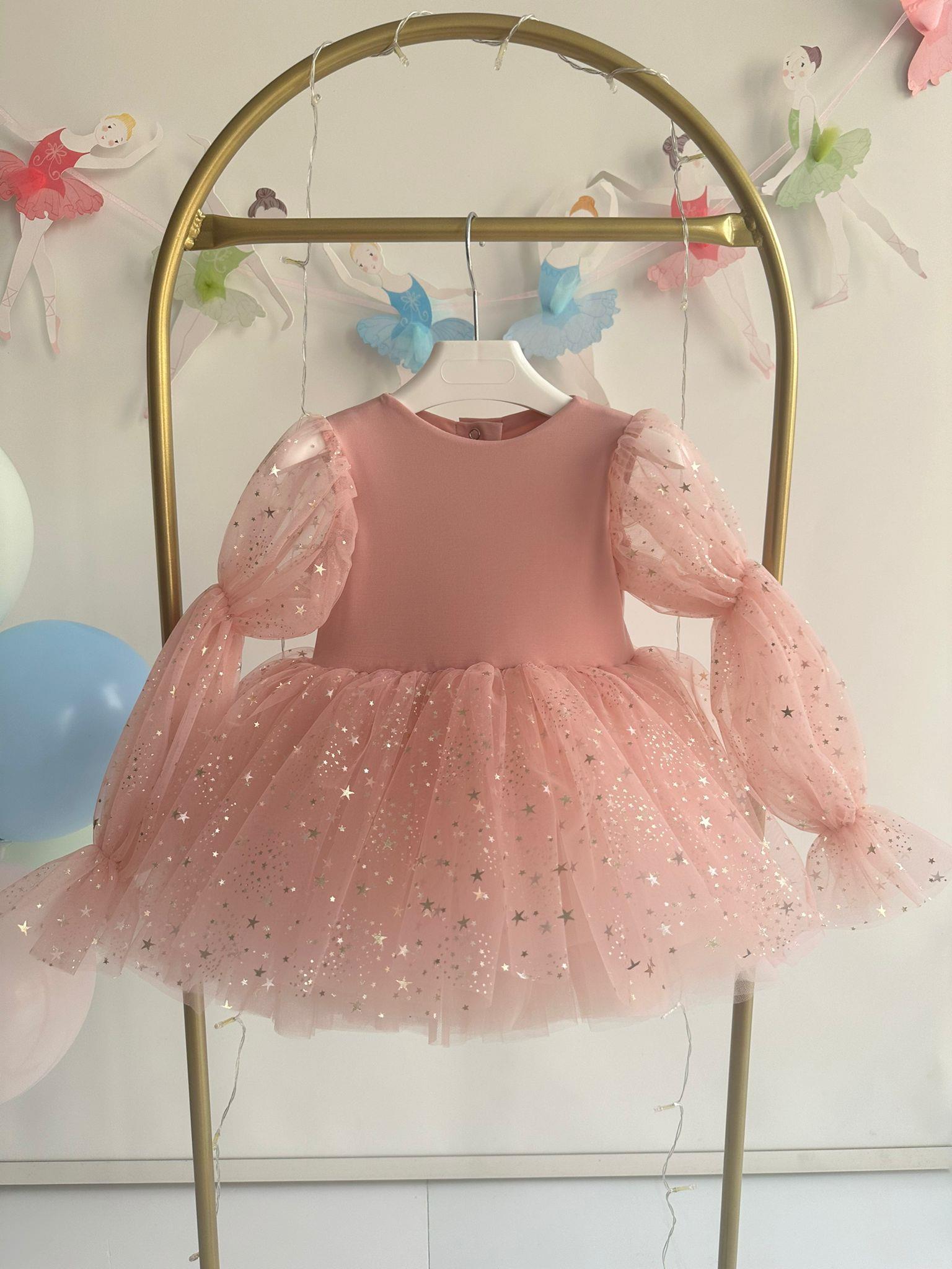 POWDER MAGICAL BALLOON SLEEVE TUTU DRESS
