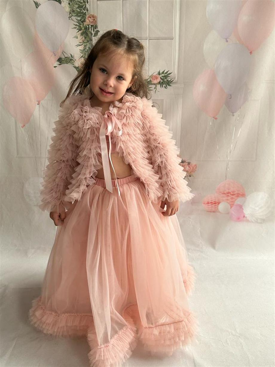 POWDER RUFFLES JACKET