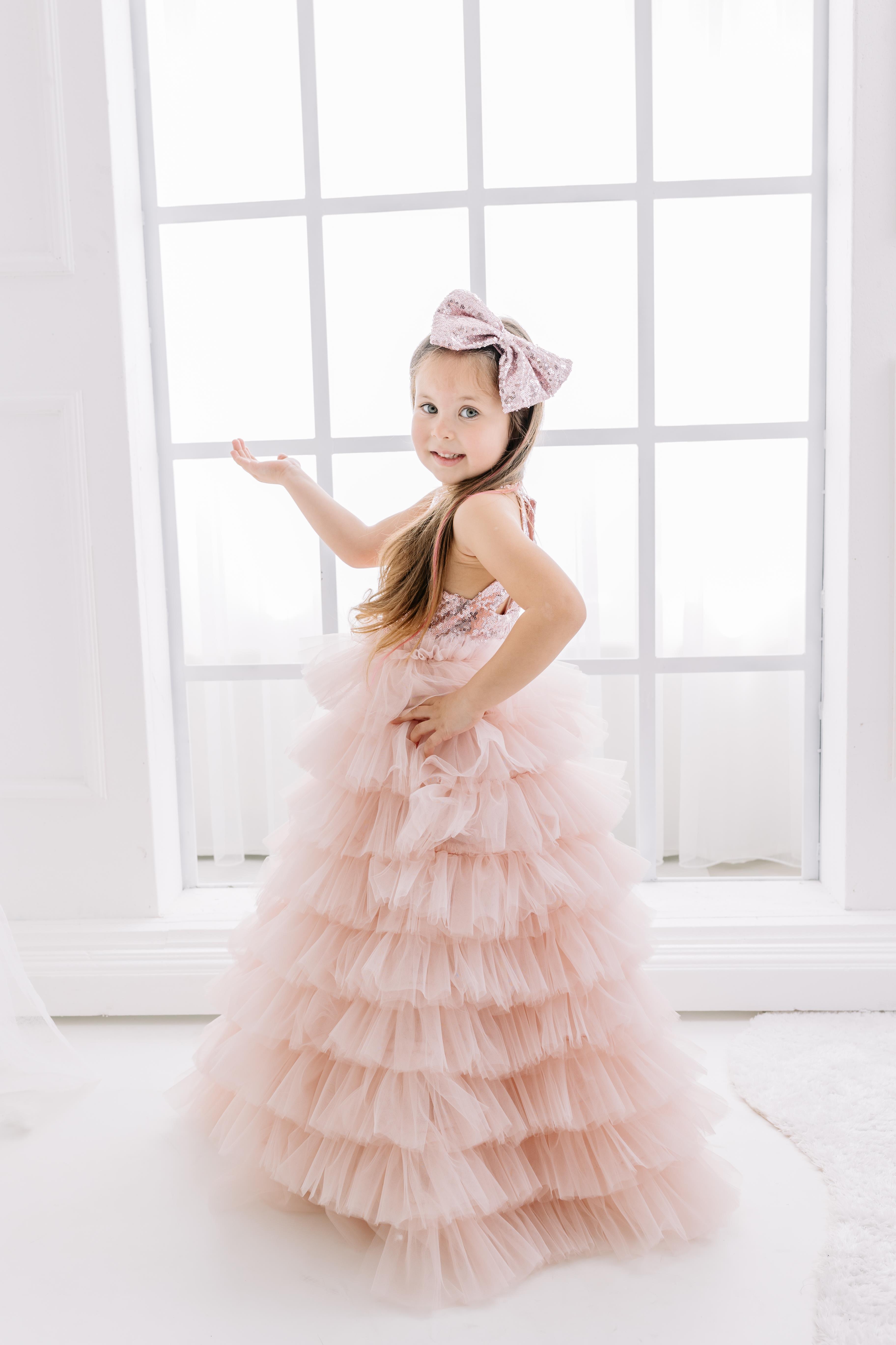 POWDER SCARLETT TUTU DRESS
