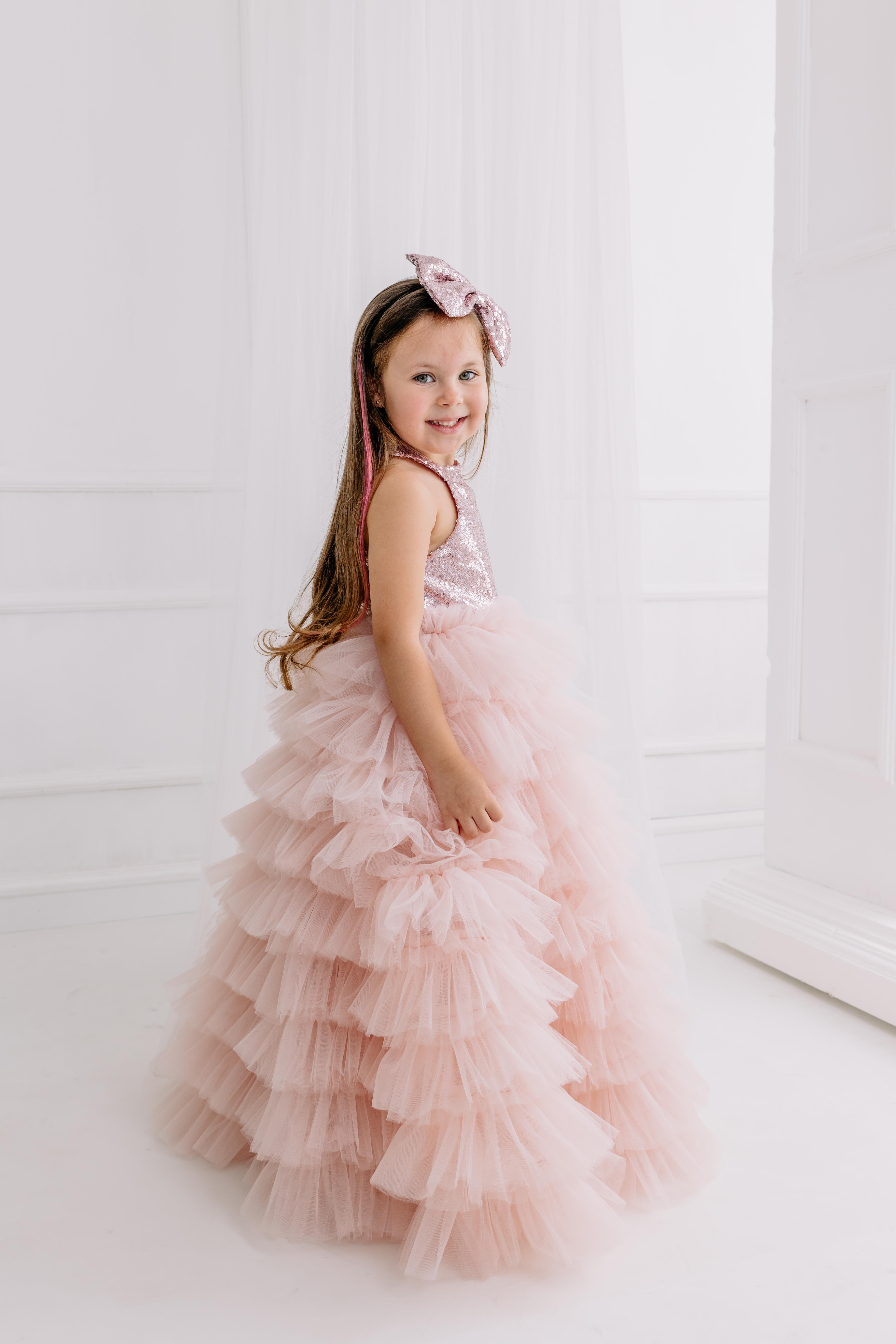 POWDER SCARLETT TUTU DRESS