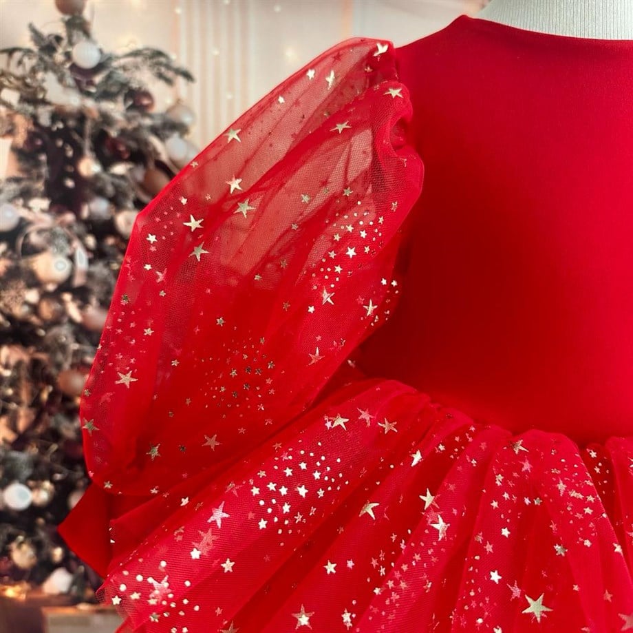 RED MAGİCAL TUTU DRESS