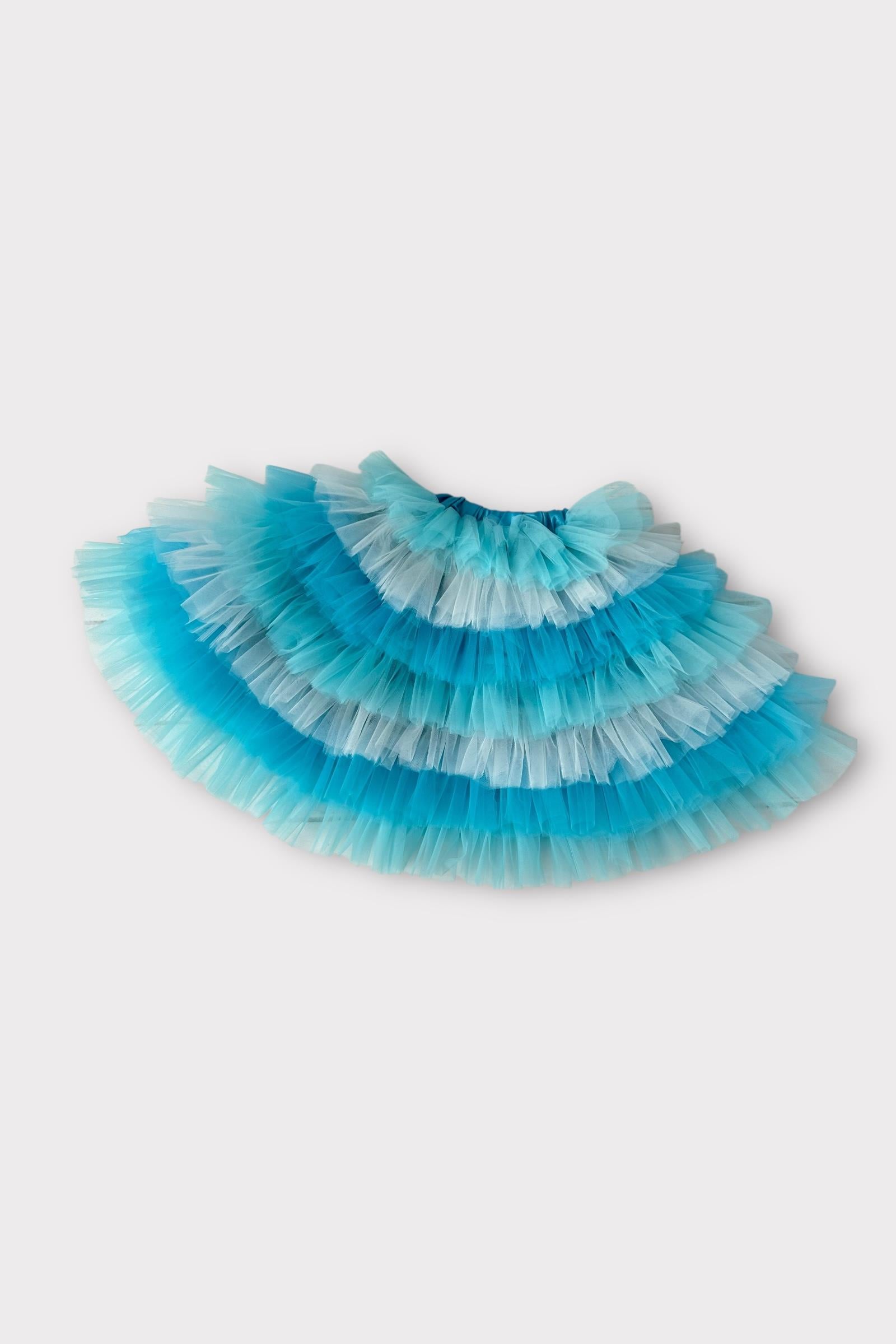 SNOWFLAKE MINI TUTU SKIRT (TEK ETEK)