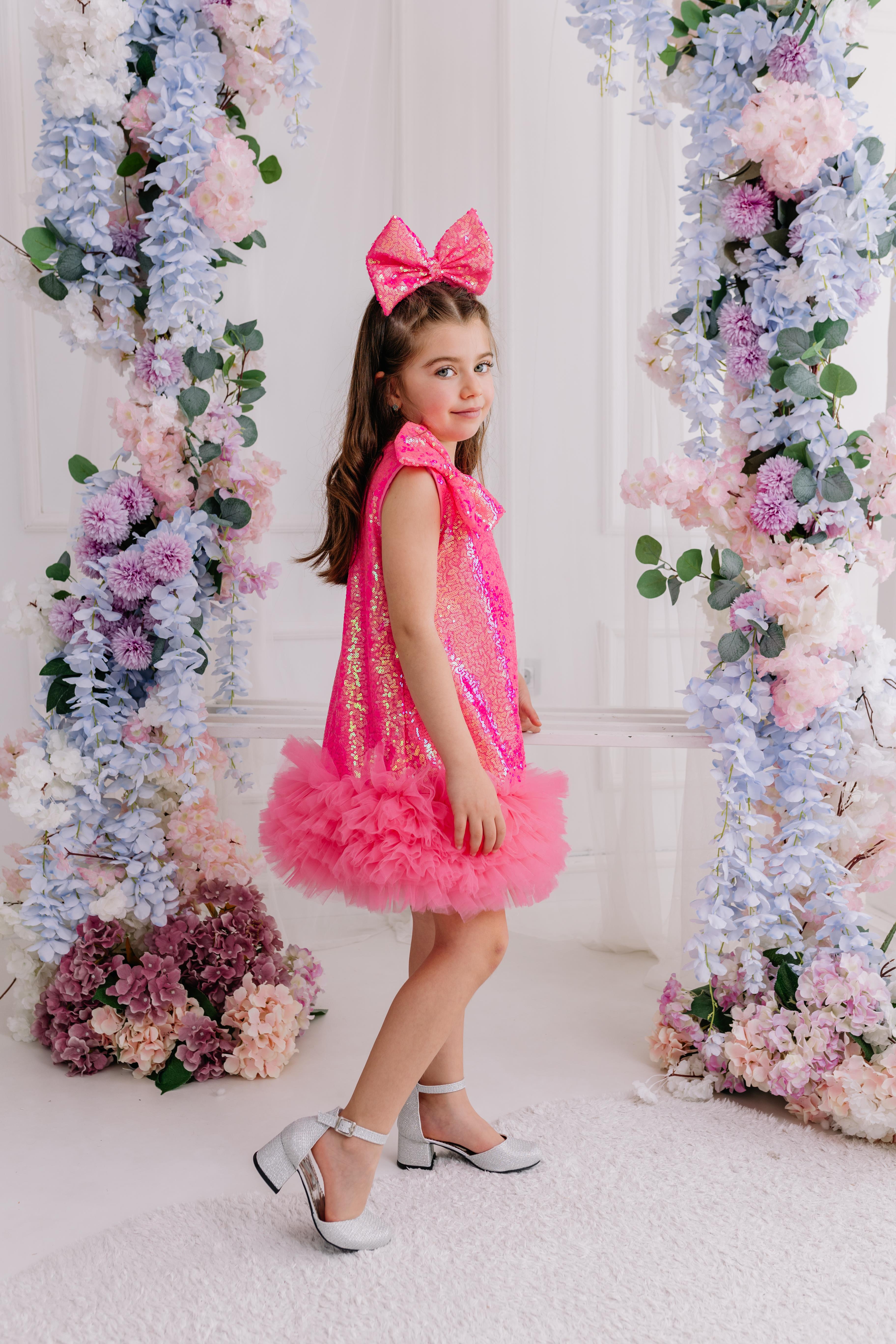 SUGAR PINK SORBET DRESS