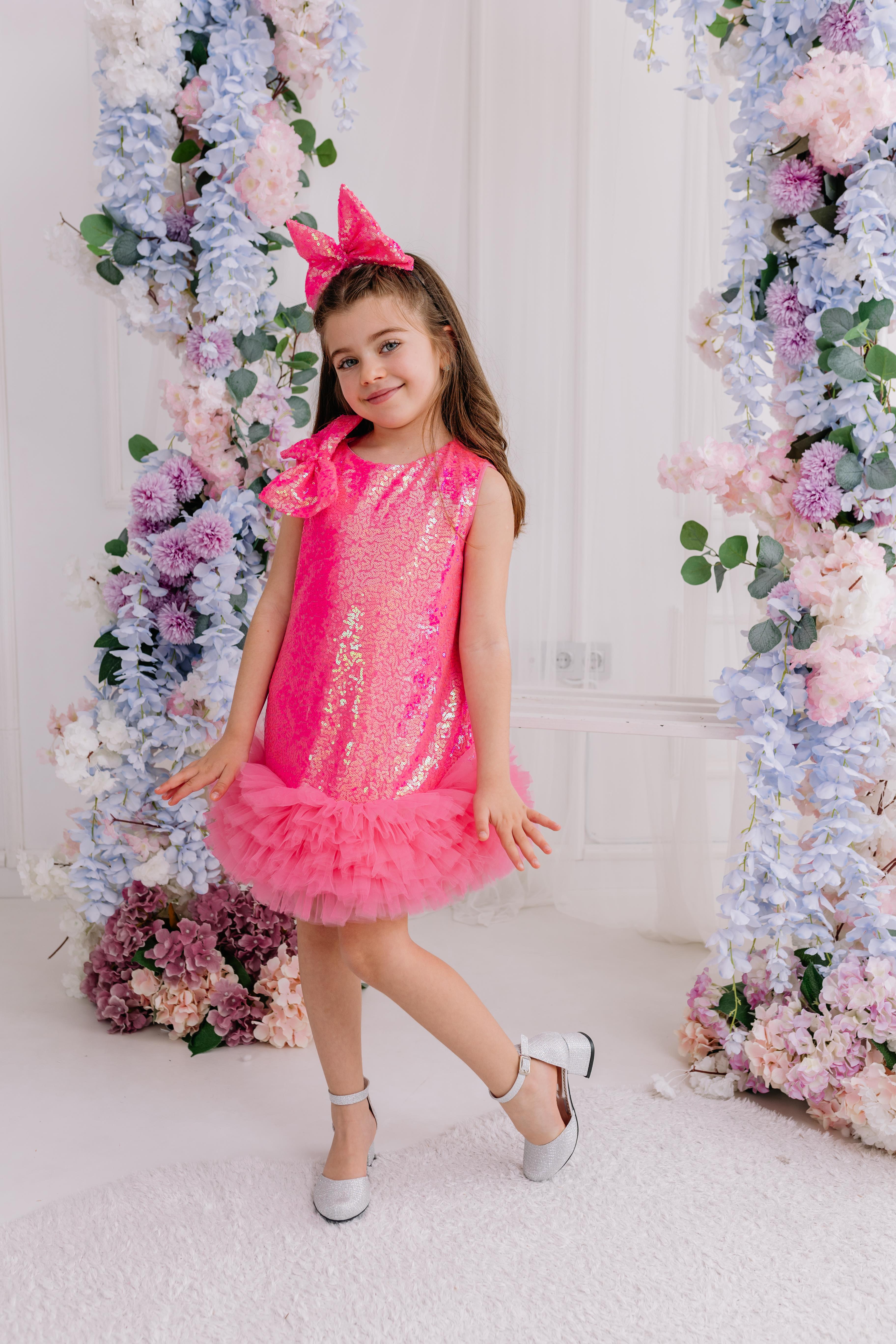 SUGAR PINK SORBET DRESS