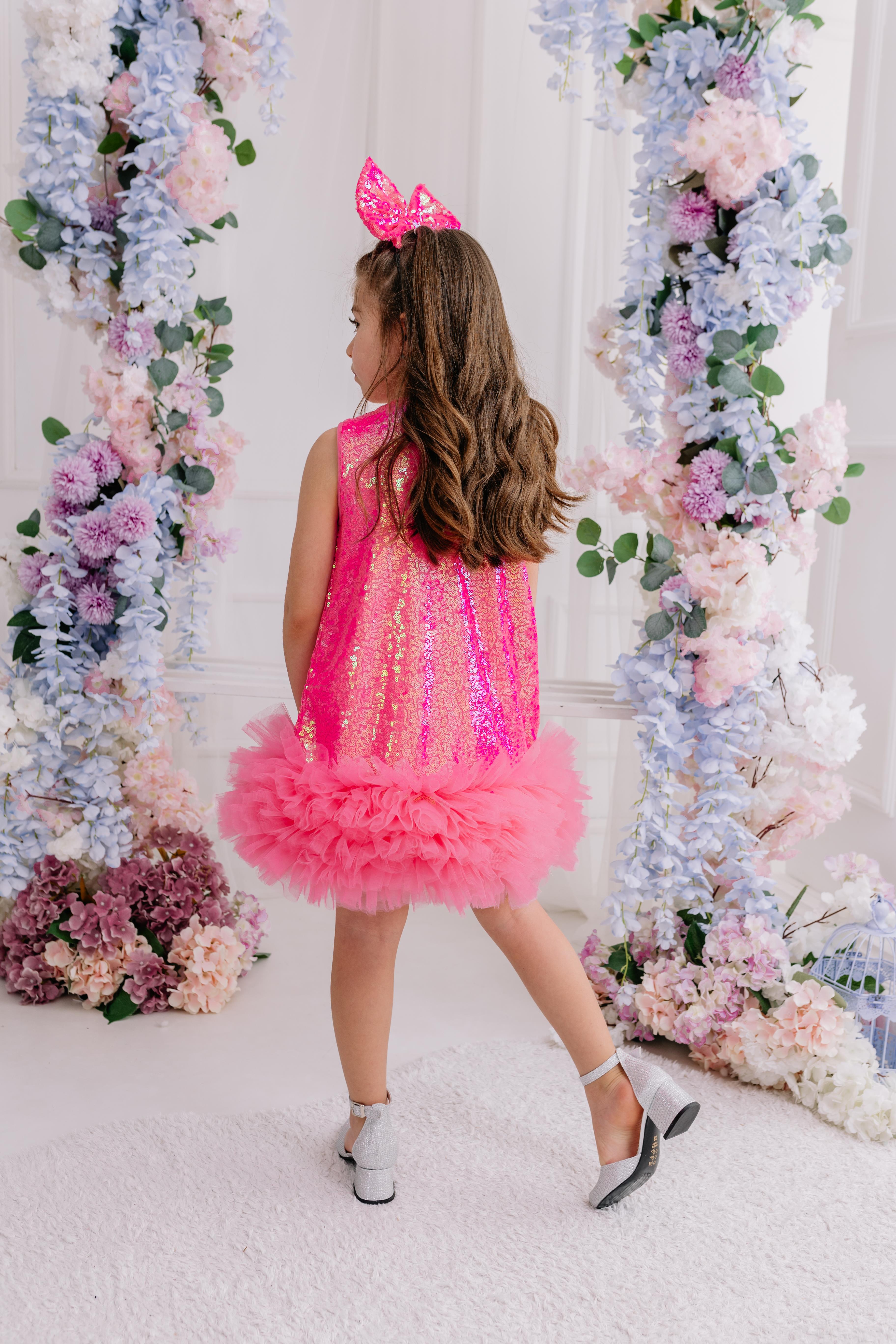 SUGAR PINK SORBET DRESS