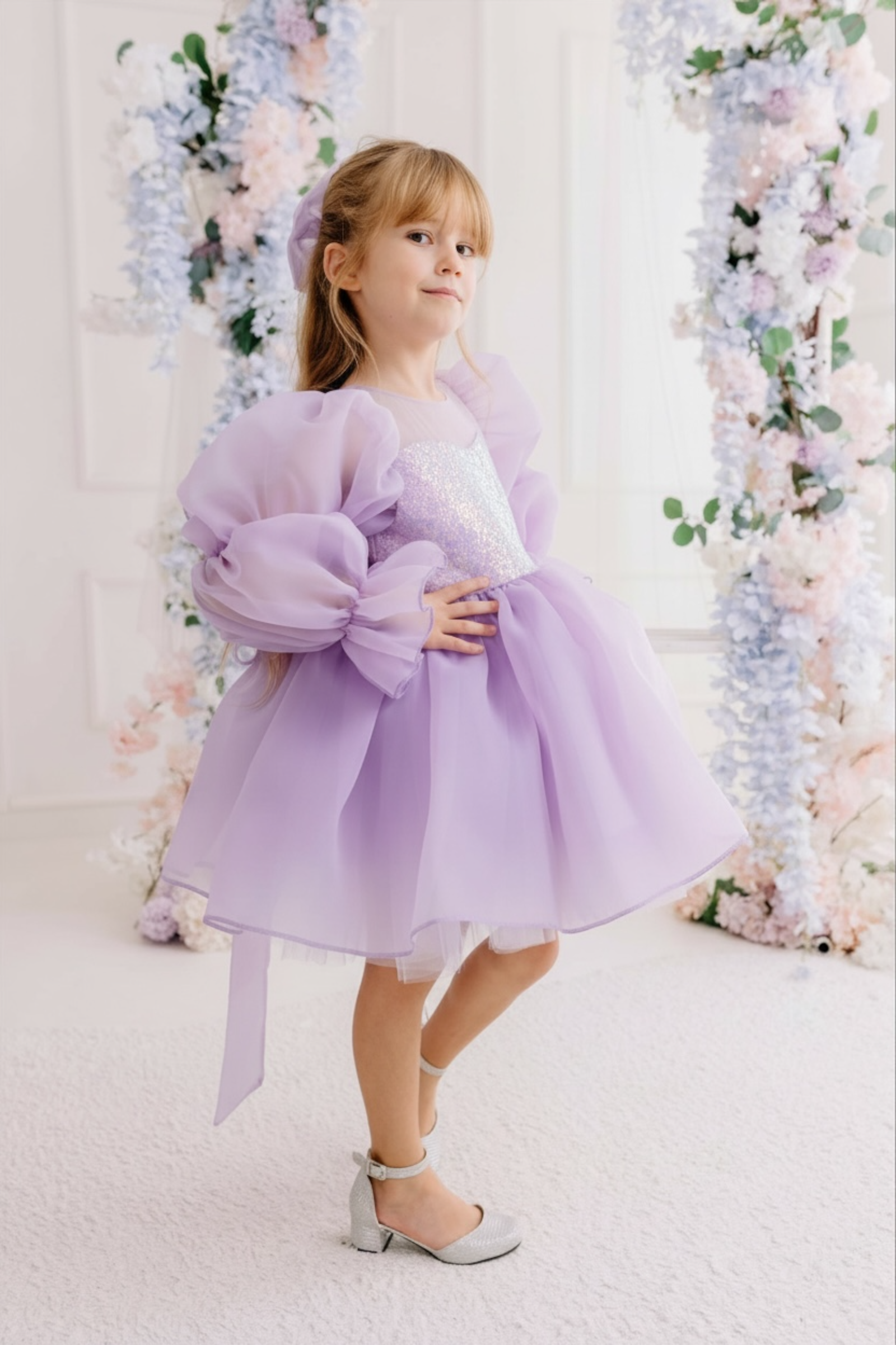 VIOLET DRESS