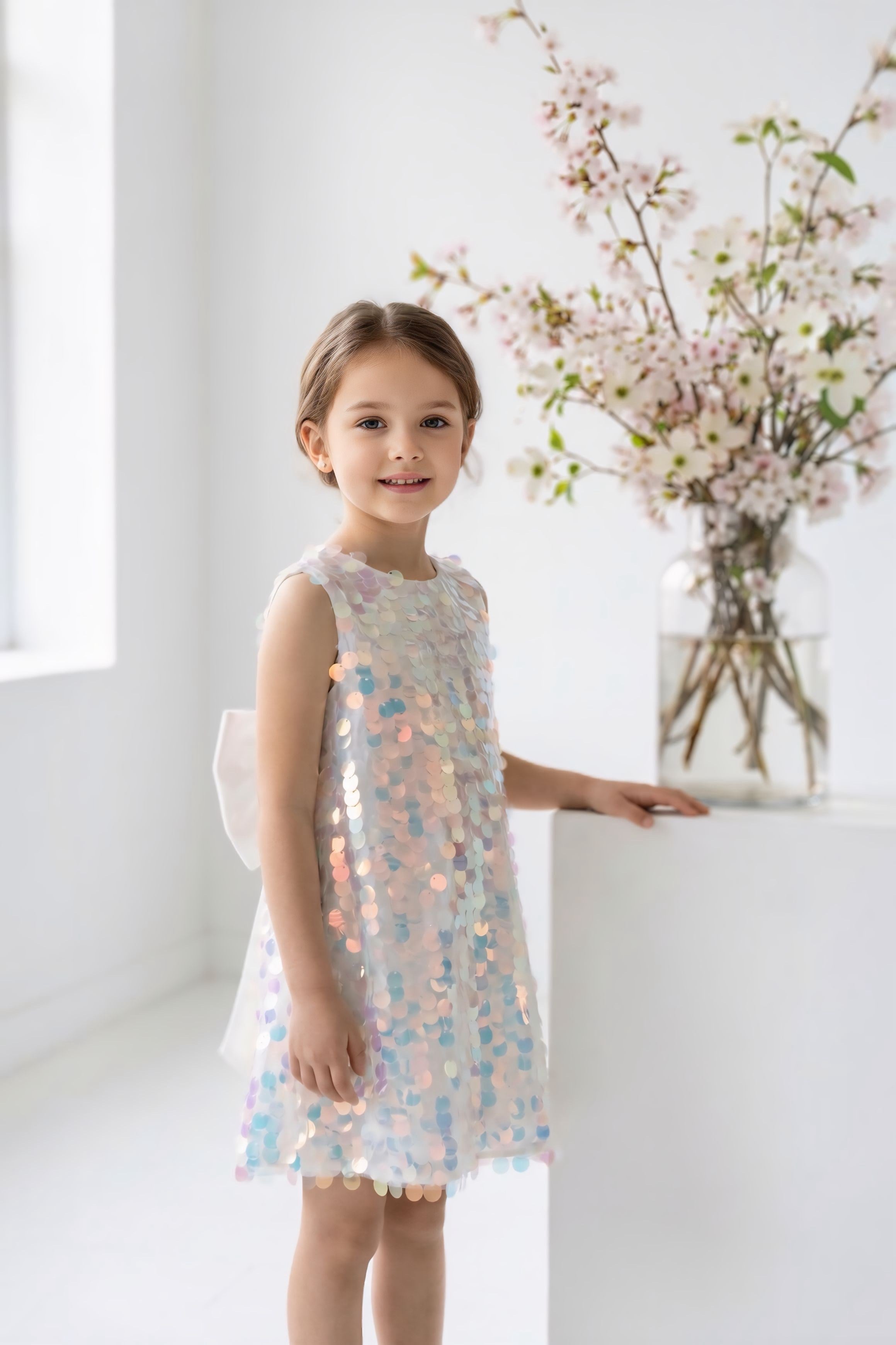 WHITE EMİLY SUMMER DRESS
