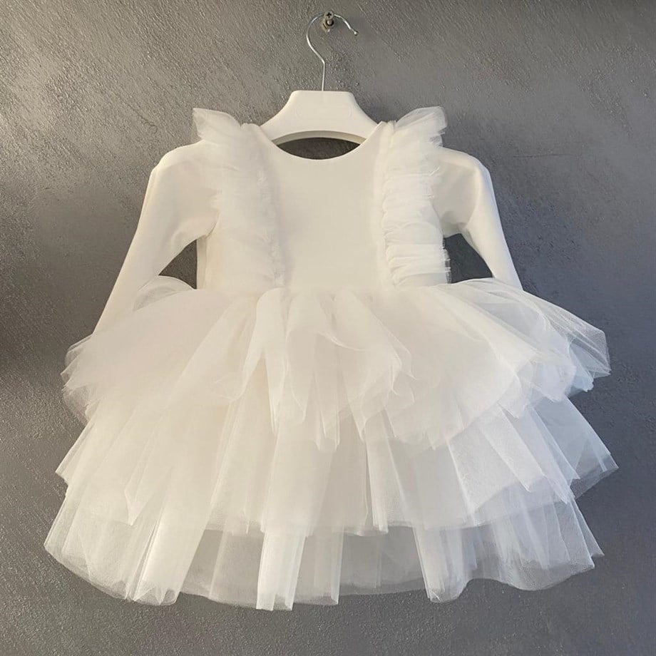 WHITE LOVER TUTU DRESS