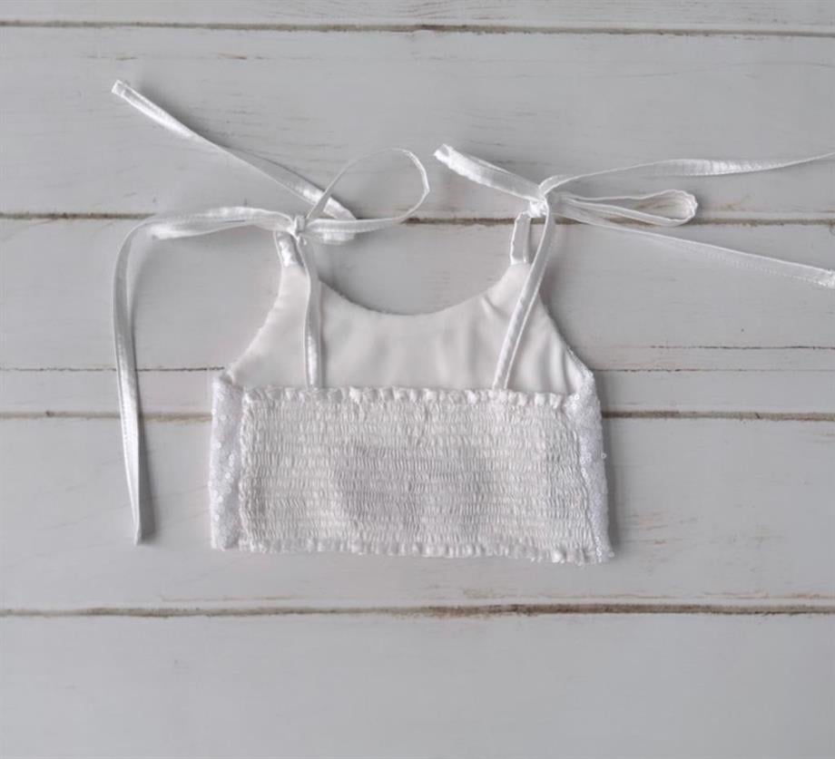 WHITE SHINY CROP