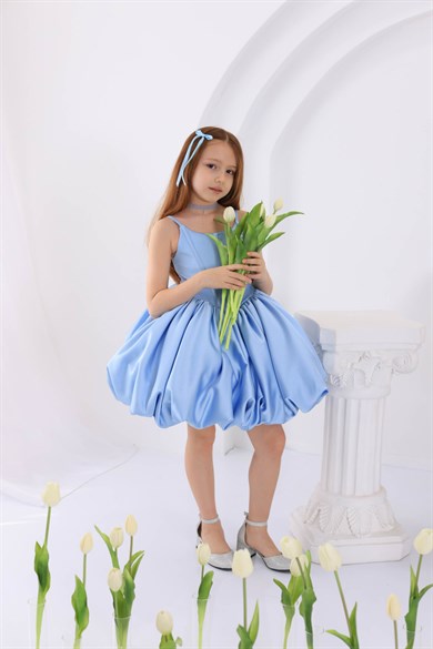 AZURE BLOOM DRESS