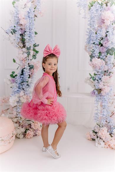 SUGAR PINK SORBET WINTER DRESS