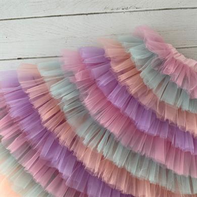 COLOURFUL LONG TUTU SKIRT (TEK ETEK)