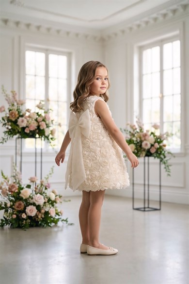 CREAM LOLLY SUMMER DRESS
