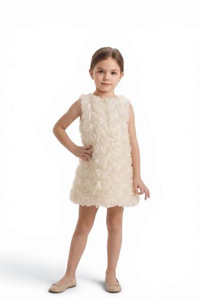 CREAM LOLLY SUMMER DRESS
