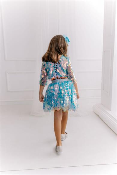 ELSA SQUAMA SKIRT AND CROP