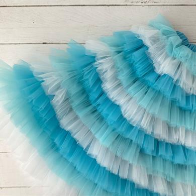 SNOWFLAKE LONG TUTU SKIRT (TEK ETEK)