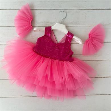 FUCHSIA TUTU DRESS
