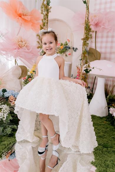 JASMINE DRESS WITH TAIL