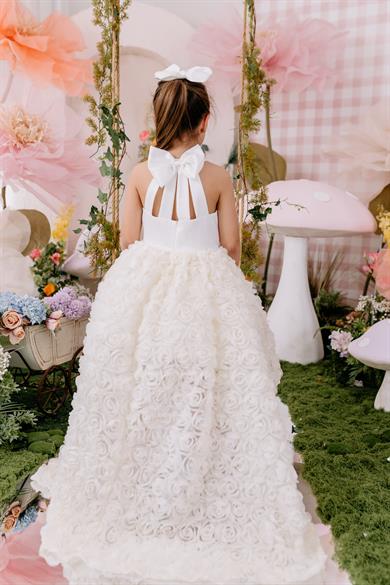 JASMINE DRESS WITH TAIL