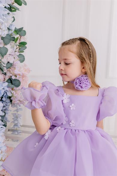 LILAC DAISY DRESS