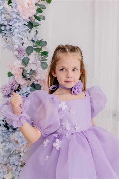 LILAC DAISY DRESS