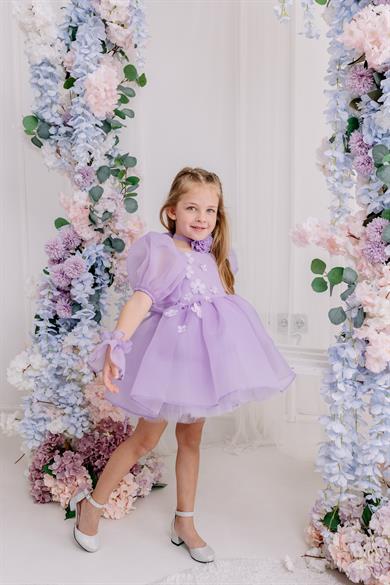 LILAC DAISY DRESS