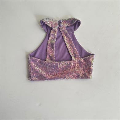LILAC FRILL TROUSERS OUTFIT (TAM SET)
